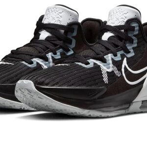 EUC NikeLeBron Witness 6 TB 'Black White